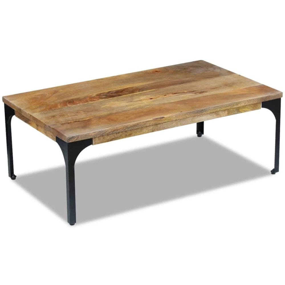 Petromila vidaXL Konferenčný stolík z mangového dreva, 100x60x35 cm